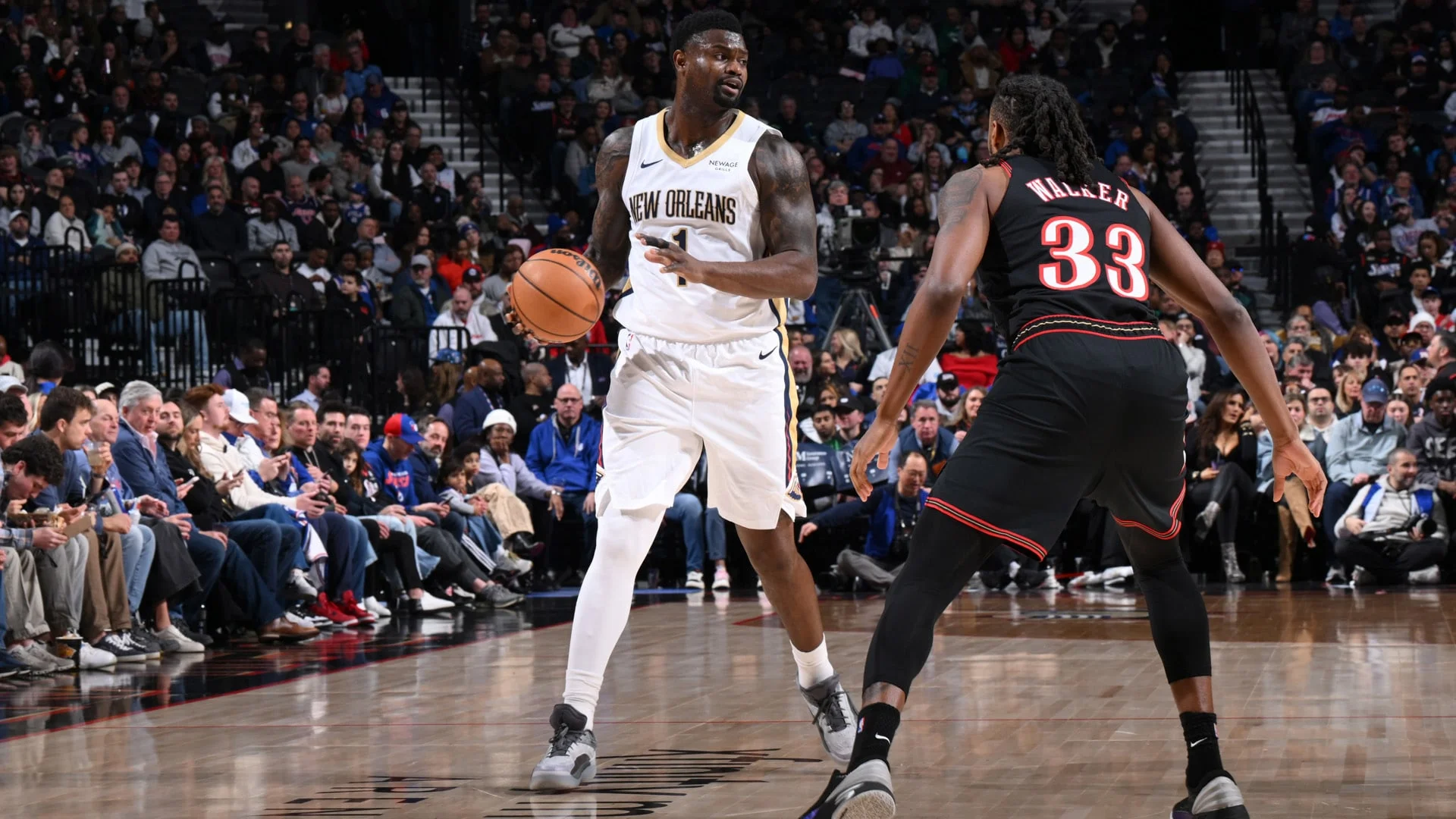 NBA篮球比赛现场